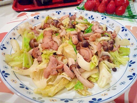 鶏肉と野菜のみそ炒め♪